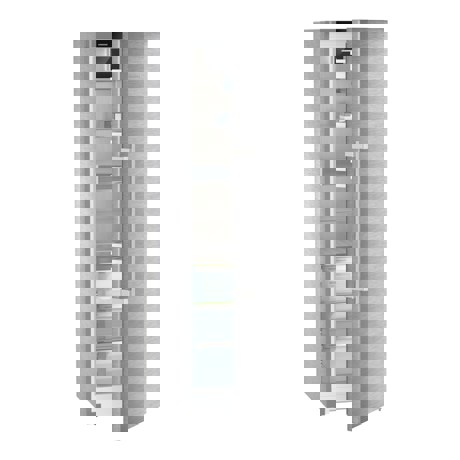 Frigider cu o usa Liebherr SRBstc 529i Peak, BioFresh cu HydroBreeze, 60 cm, 386 l, Sertar Meat & Dairy, InfinitySpring, SmartDeviceBox, LightTower, Clasa C, SmartSteel